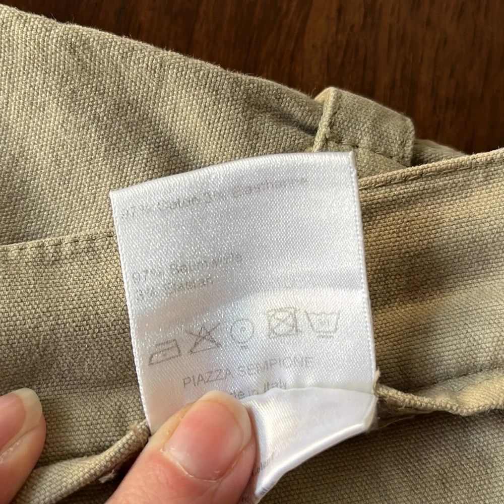 Piazza Sempione Khaki Pants - Picture 9 of 9